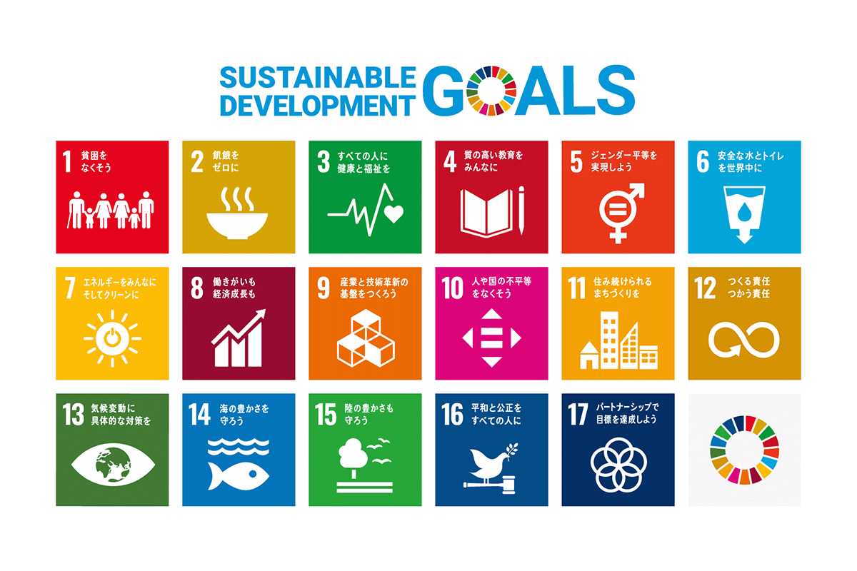 SDGs 17のゴールアイコン